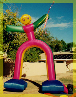 advertising dancing balloon - arch dancer